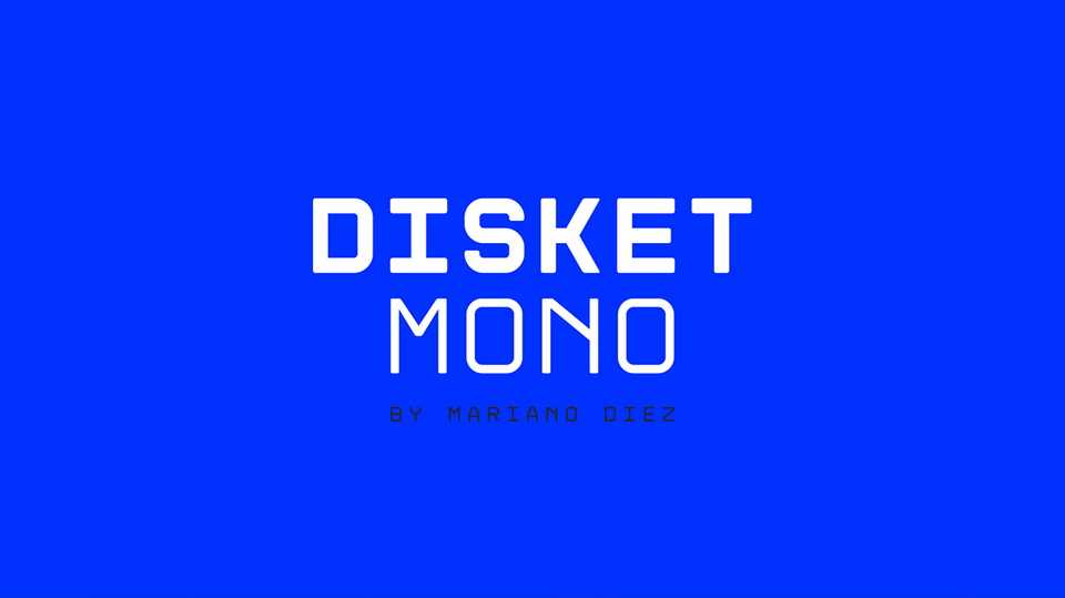 Disket Mono Font Family › Fontesk
