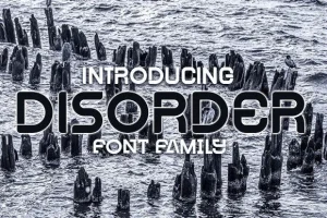 Disorder Font