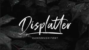 Displatter Font › Fontesk