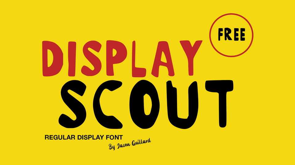 Display Scout Font › Fontesk