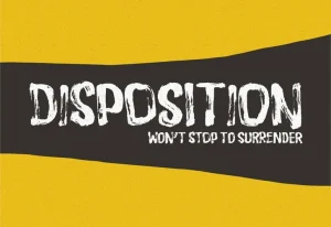 Disposition Font