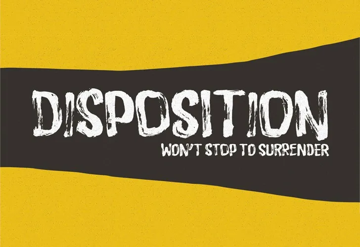 Disposition Font