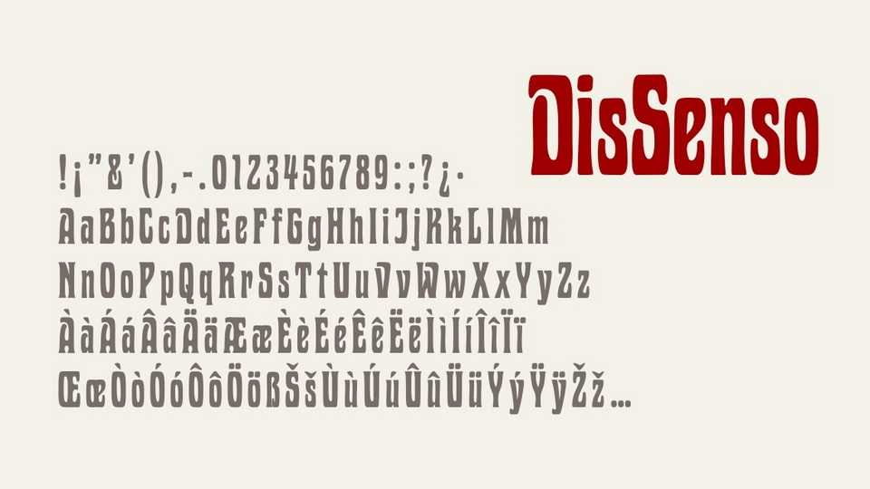 DisSenso Font › Fontesk