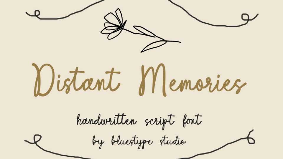 Distant Memories Font › Fontesk