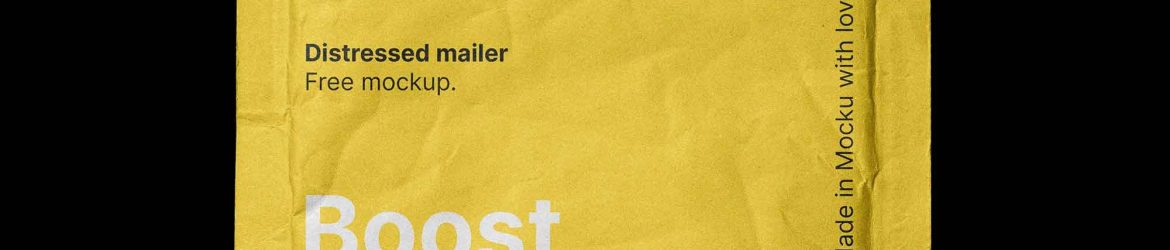 Distressed Mailer Mockup