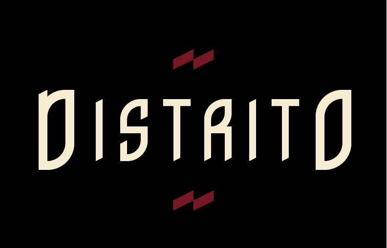 Distrito Caps font