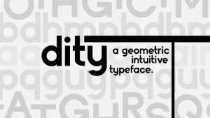 Dity Font › Fontesk