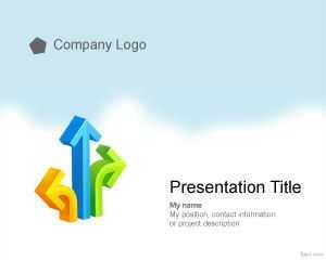 Diverging Arrows PowerPoint Template