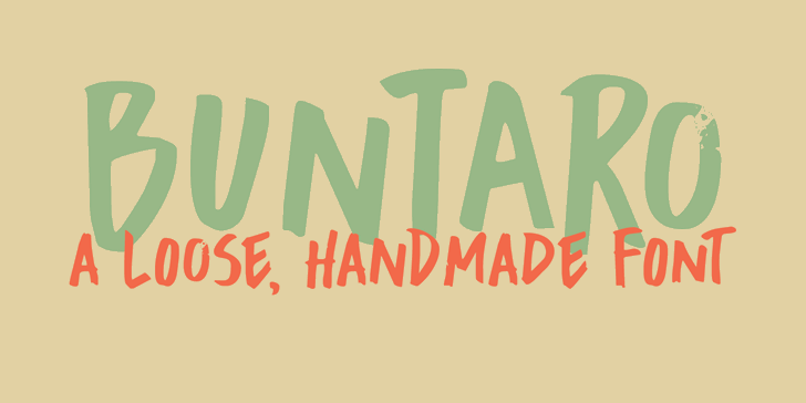 DK Buntaro Font