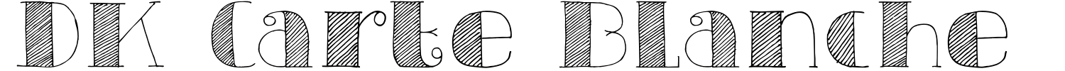 DK Carte Blanche Font
