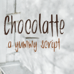 DK Chocolatte Font - Fonte Grátis DK Chocolatte Font