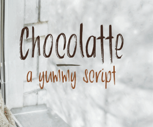 DK Chocolatte Font