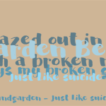 DK Garden Bed font - Fonte Grátis DK Garden Bed font