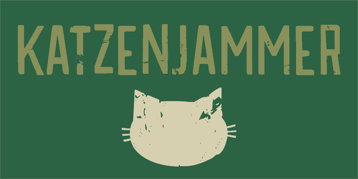 DK Katzenjammer font
