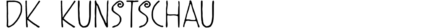 DK Kunstschau Font