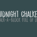 DK Midnight Chalker Font