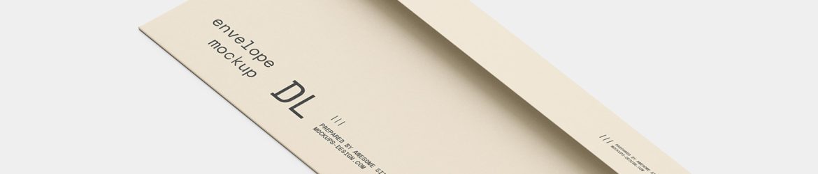 DL envelope template
