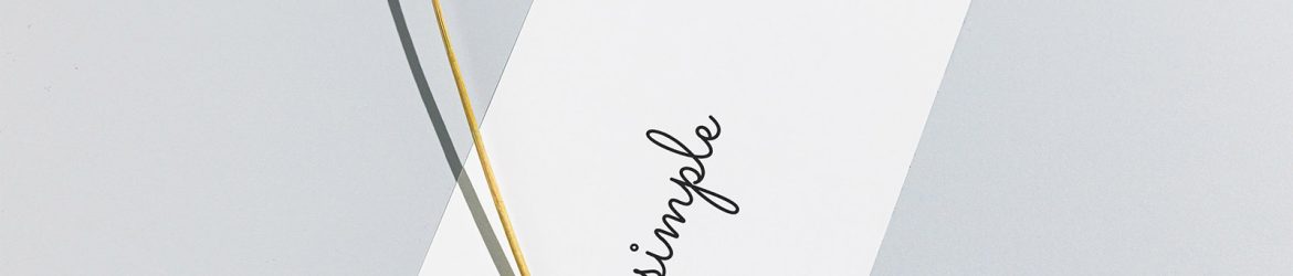 DL flyer with dried flower mockup