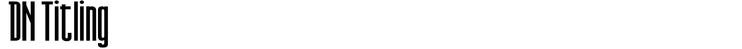 DN Titling Font