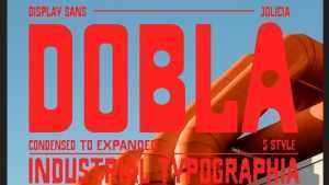 Dobla Sans Font › Fontesk