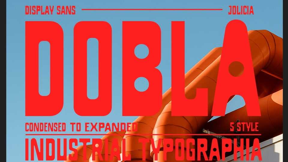 Dobla Sans Font › Fontesk