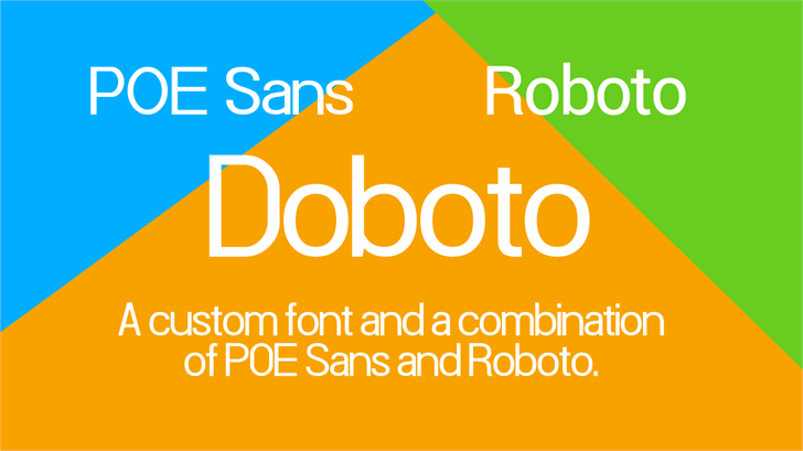 Doboto Font