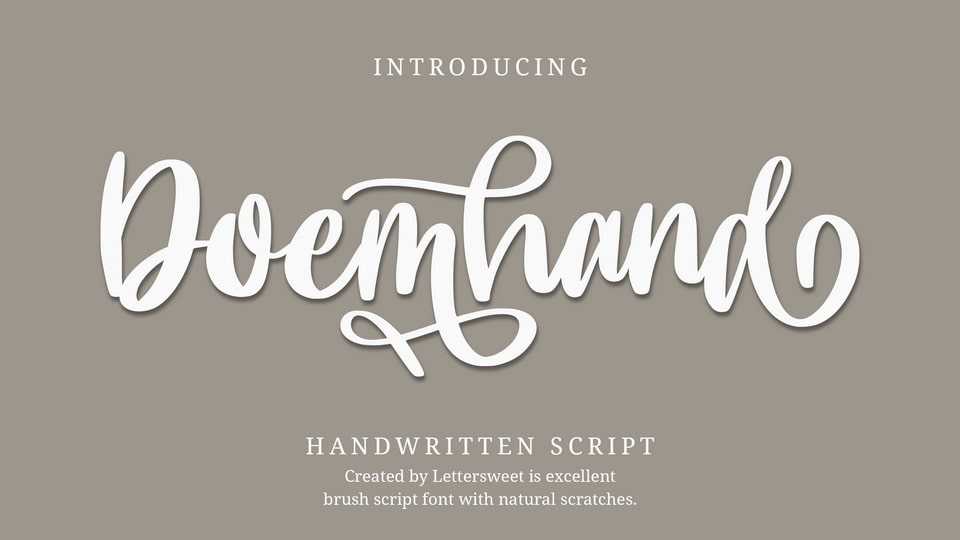 Doemhand Font › Fontesk