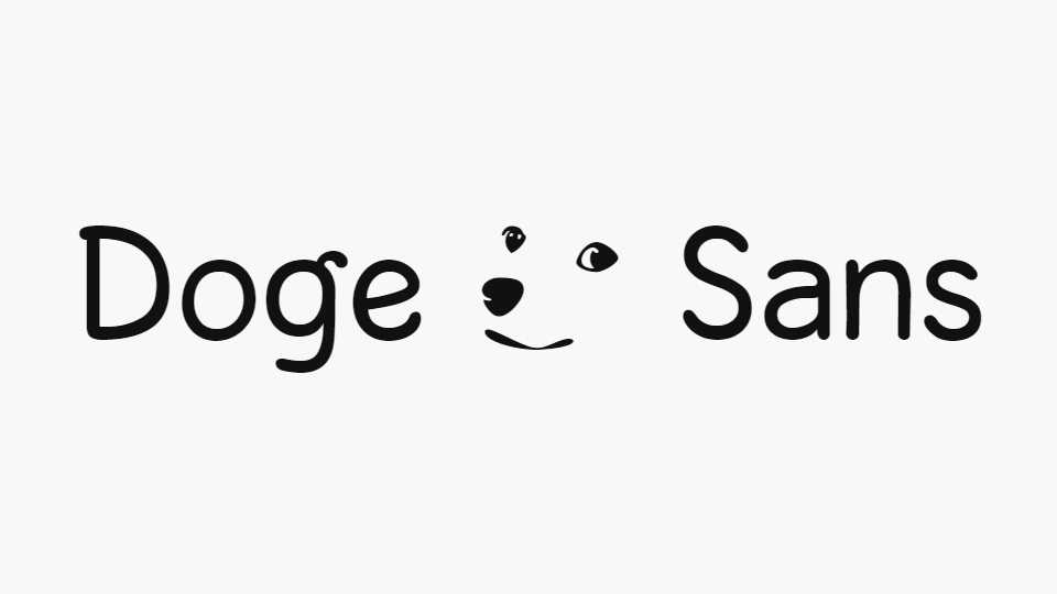 Doge Sans Font › Fontesk
