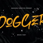 Dogger Brush Font