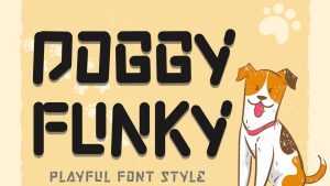 Doggy Funky Font › Fontesk