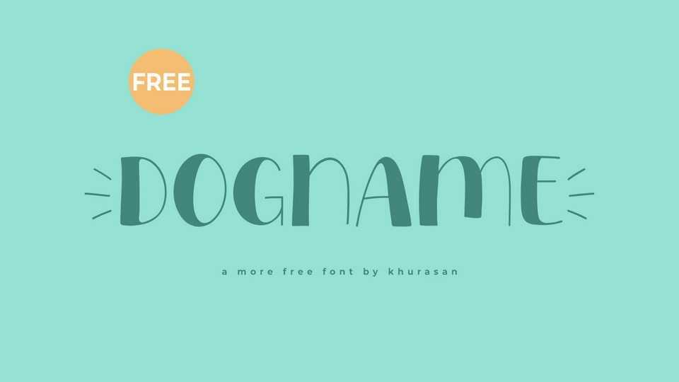 Dogname Font › Fontesk