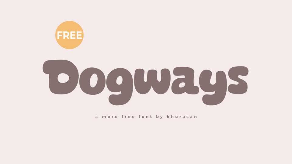 Dogways Font › Fontesk