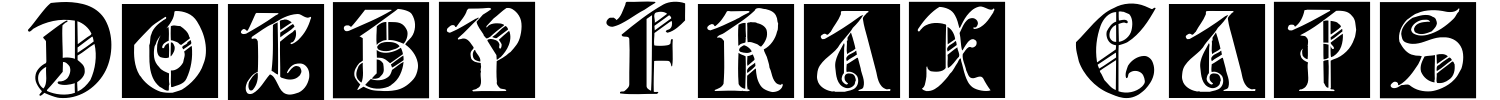 Dolby Frax Caps Font