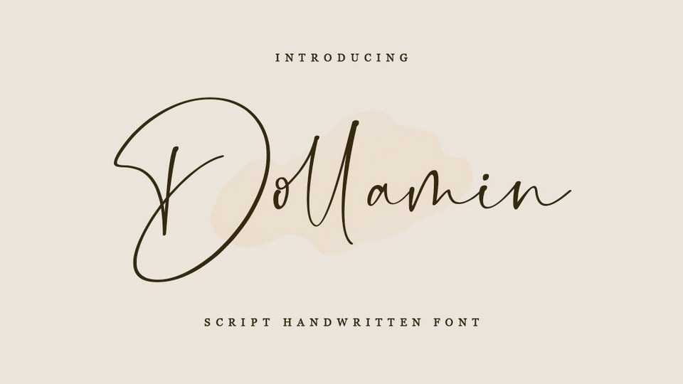 Dollamin Script Font › Fontesk