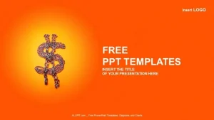 Dollar Chains-Industry PowerPoint Templates