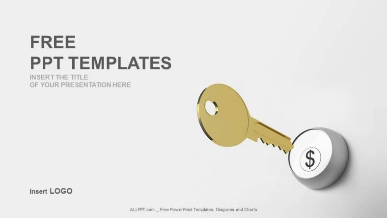 Dollar Key-Finance PPT Templates
