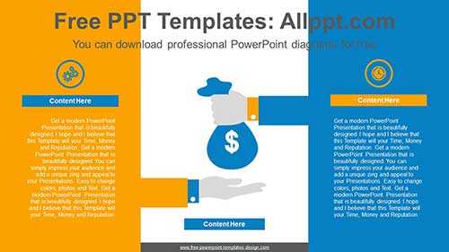 Dollar Trading PowerPoint Diagram