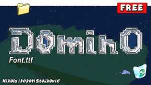 Domino Font › Fontesk