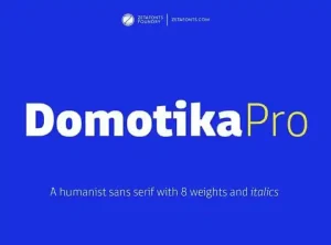 Domotika Pro Sans Serif Font