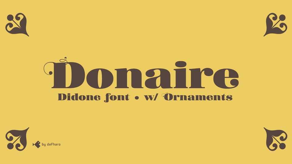 Donaire Roman Font › Fontesk