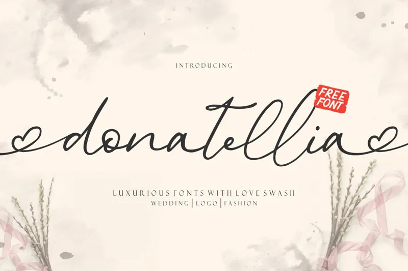 Donatellia Signature Font