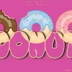Donut Display Font - Fonte Grátis Donut Display Font