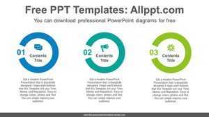 Donut text box PowerPoint Diagram Template