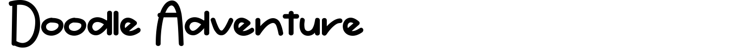 Doodle Adventure Font
