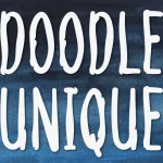 DOODLE UNIQUE Display Font