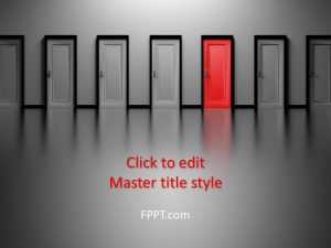 Doors PowerPoint Template