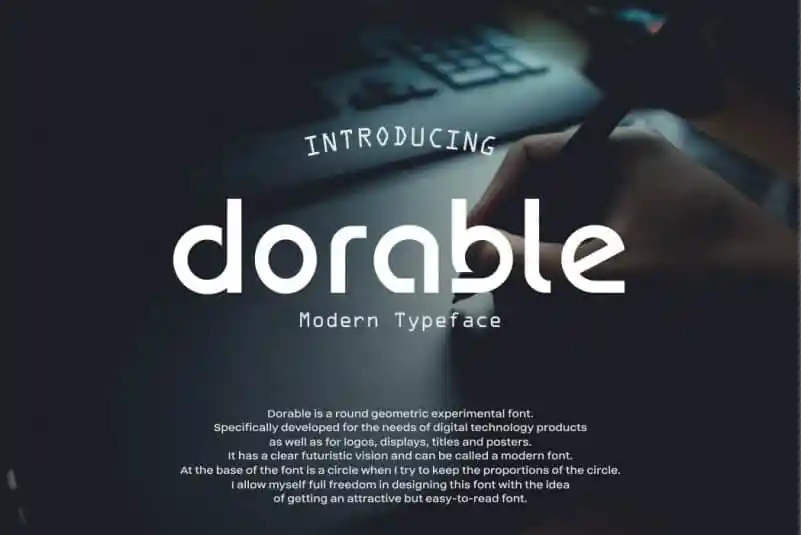 Dorable Display Typeface