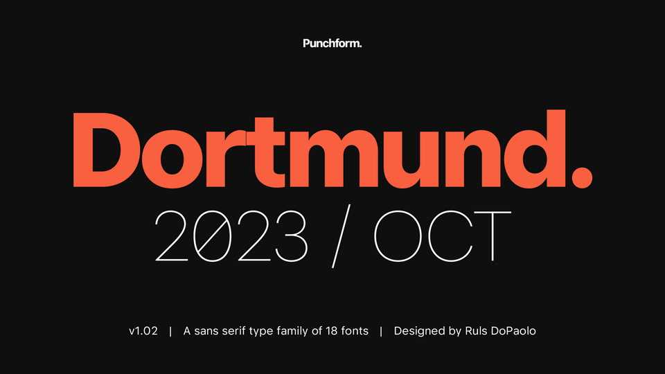 Dortmund Font › Fontesk