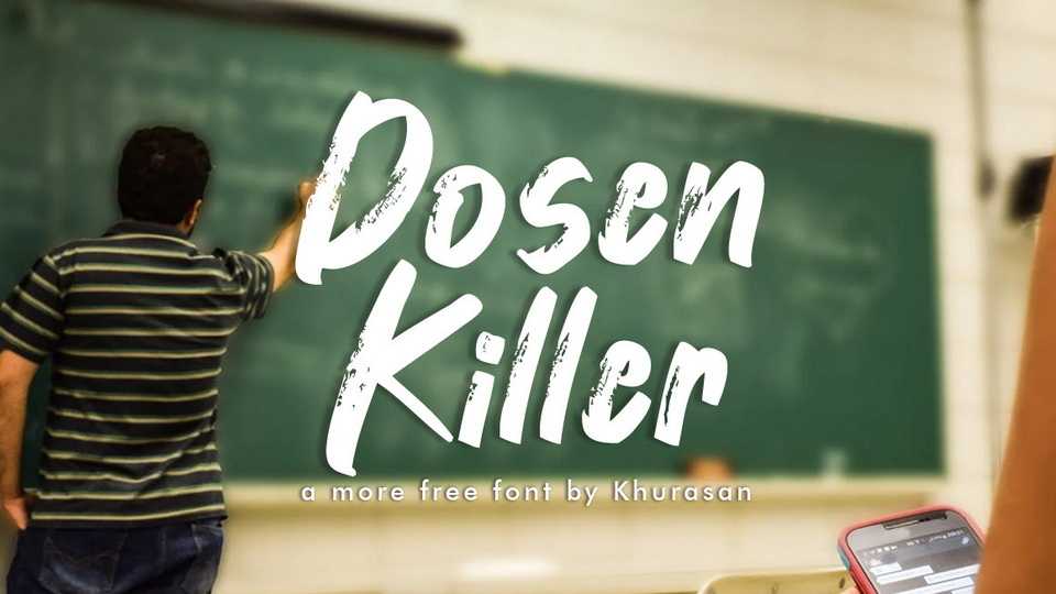 Dosen Killer Font › Fontesk