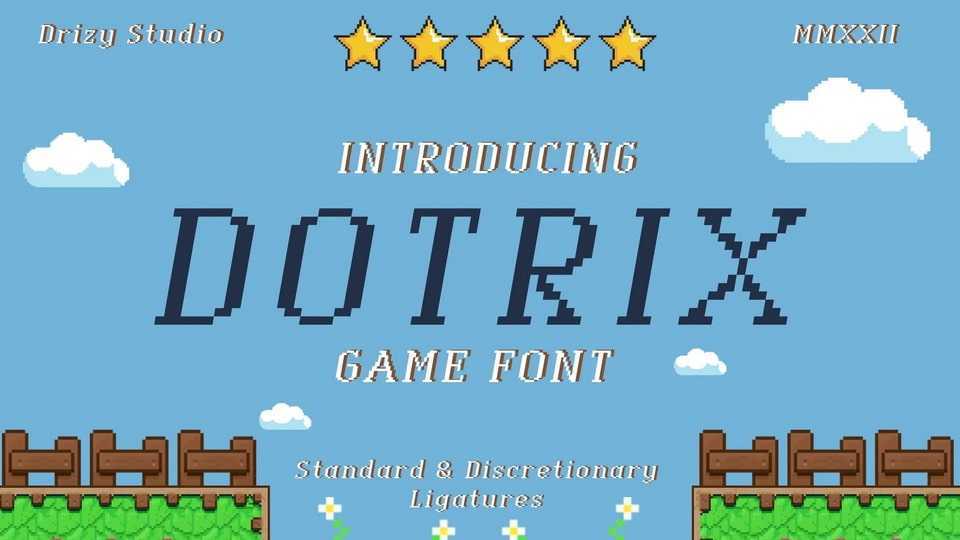 Dotrix Font › Fontesk